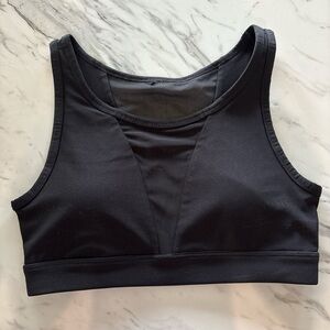 90 Degree By Reflex Black Sports Bra